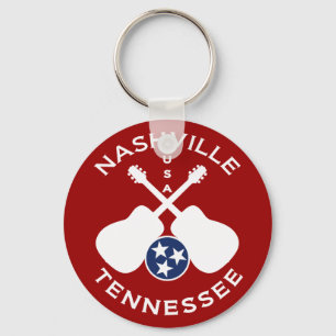 Nashville, Tennessee USA Key Ring