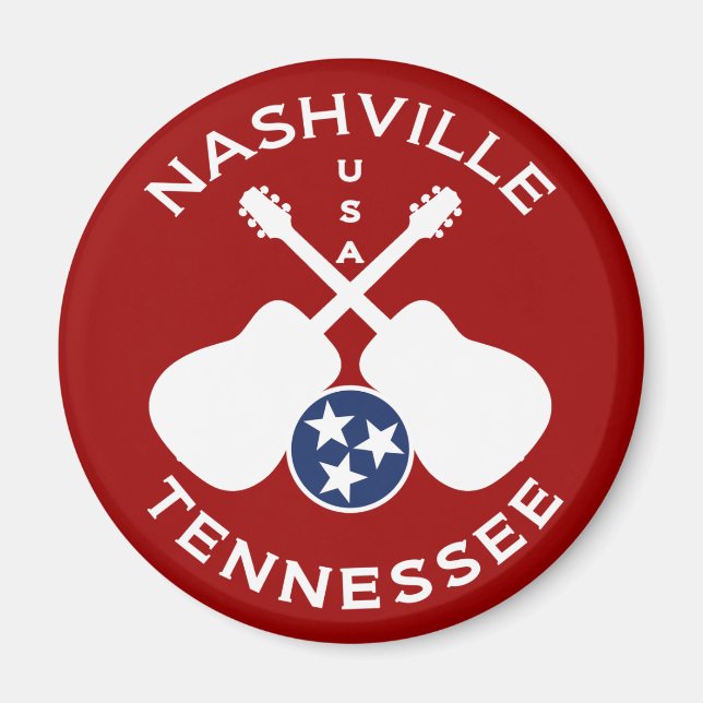 Nashville, Tennessee USA Magnet (Front)