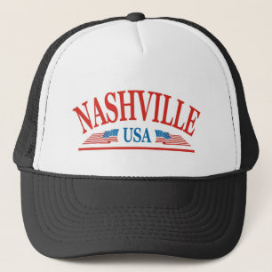 Nashville Tennessee USA Trucker Hat