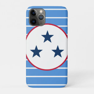 Nashville, Tennessee Volunteer State Tri-Star iPhone 11 Pro Case