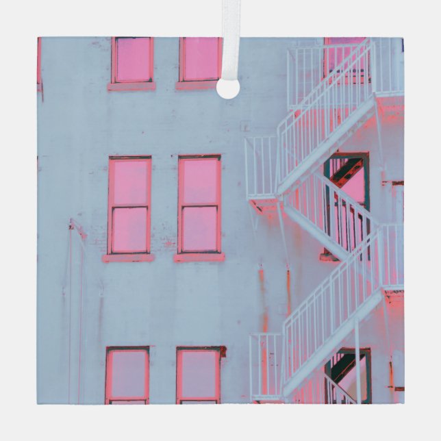 Nashville TN Glass Tree Decoration (Back)