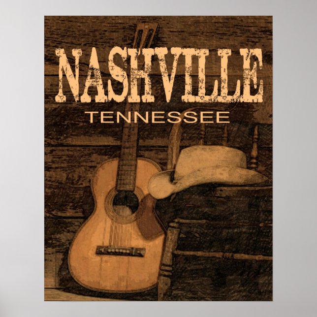 Nashville, TN Poster (Front)