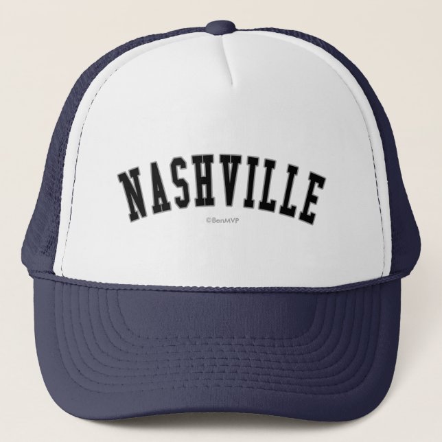 Nashville Trucker Hat (Front)