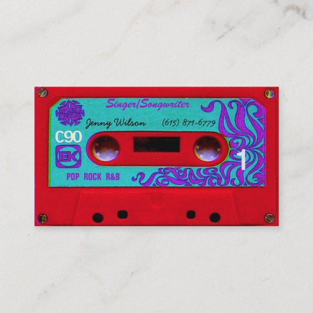 Nashville v business card (Front)