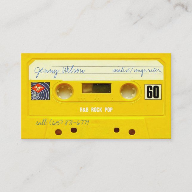 Nashville x business card (Front)