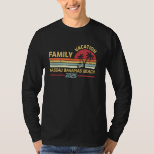 Nassau Bahamas Beach Family Vacation 2025 Matching T-Shirt