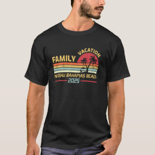Nassau Bahamas Beach Family Vacation 2025 Matching T-Shirt