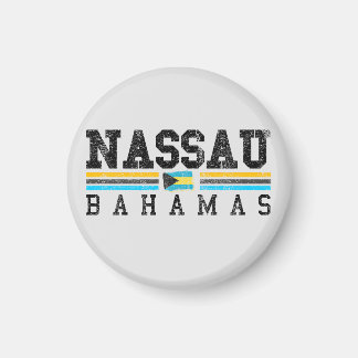 Nassau Bahamas Flag Magnet Vacation Cruise 242