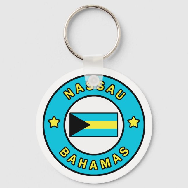 Nassau Bahamas Key Ring (Front)