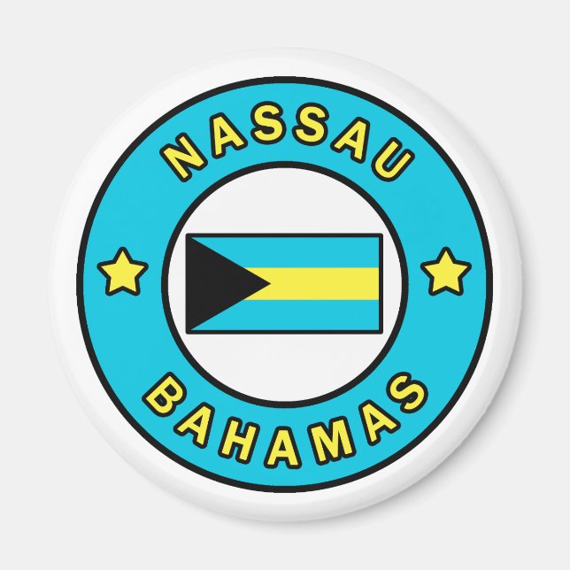 Nassau Bahamas Magnet (Front)