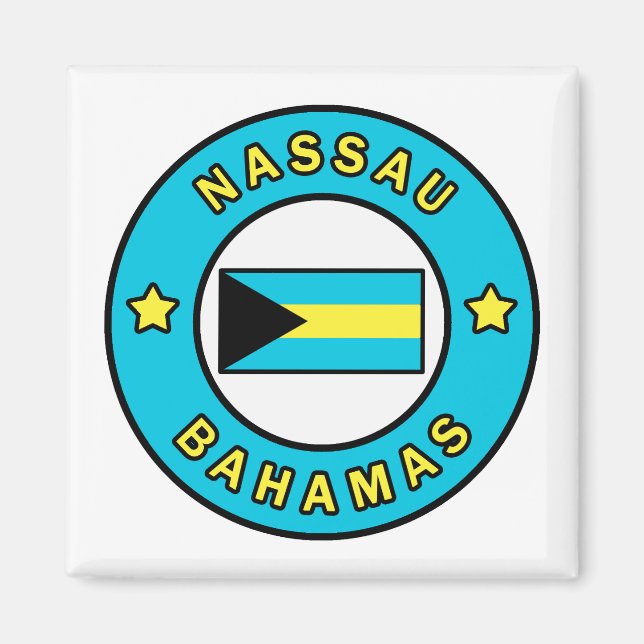 Nassau Bahamas Magnet (Front)