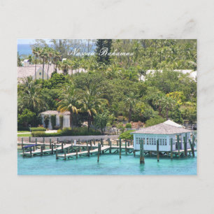 Nassau Bahamas of the Caribbean, Postcard