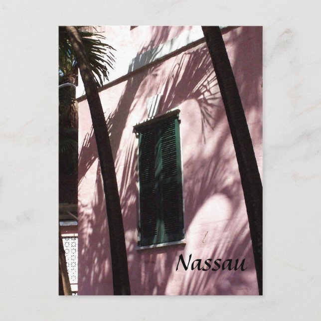 Nassau, Bahamas Post Card (Front)