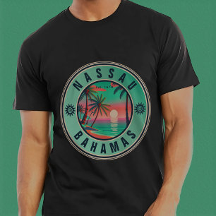 Nassau Bahamas Retro travel Souvenir 1950s T-Shirt
