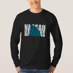 Nassau Bahamas Shark Fin Vacation Souvenir T-Shirt