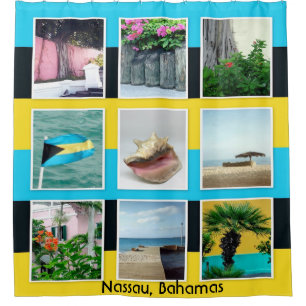 Nassau, Bahamas Shower Curtain
