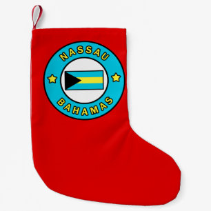 Nassau Bahamas Small Christmas Stocking
