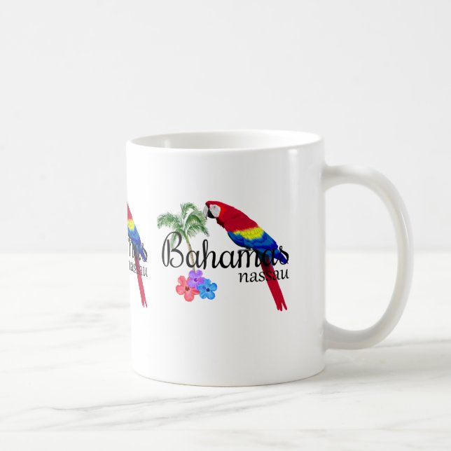 Nassau Bahamas Tropical Destination Coffee Mug (Right)