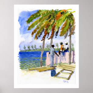 Nassau Beach print