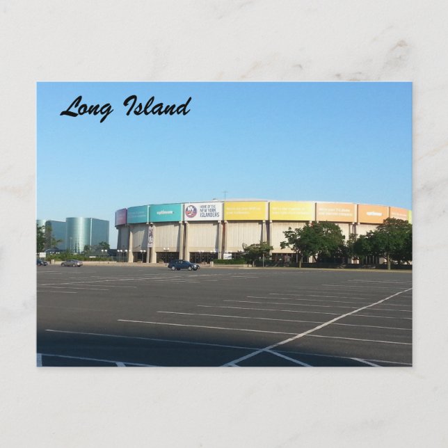 Nassau Coliseum Postcard (Front)