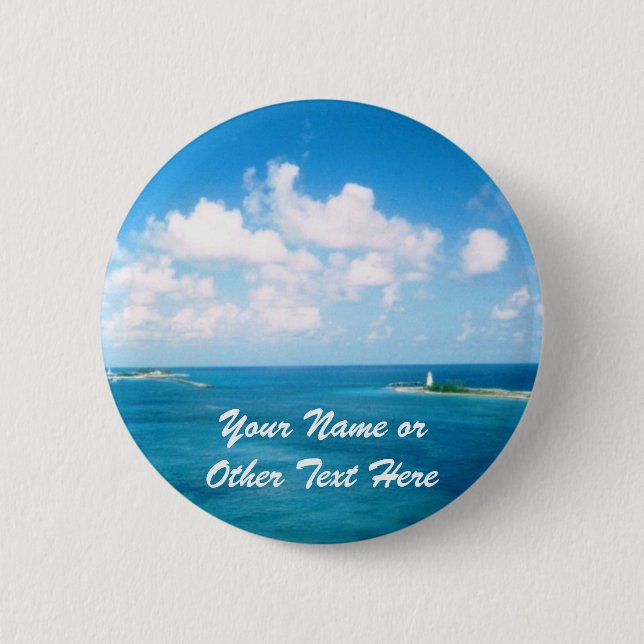 Nassau Harbour Custom Name Badge (Front)