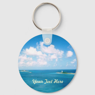 Nassau Harbour Personalised Keychain