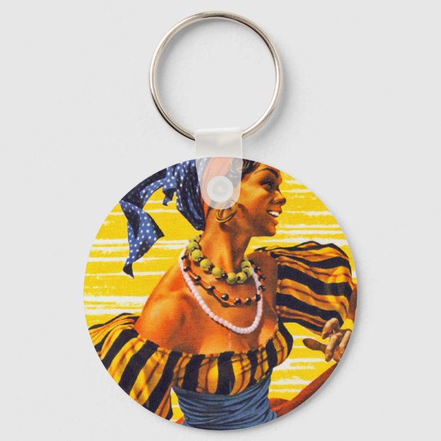 Nassau Jet Key Ring (Front)