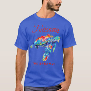 Nassau The Bahamas Watercolor Sea Turtle1 T-Shirt