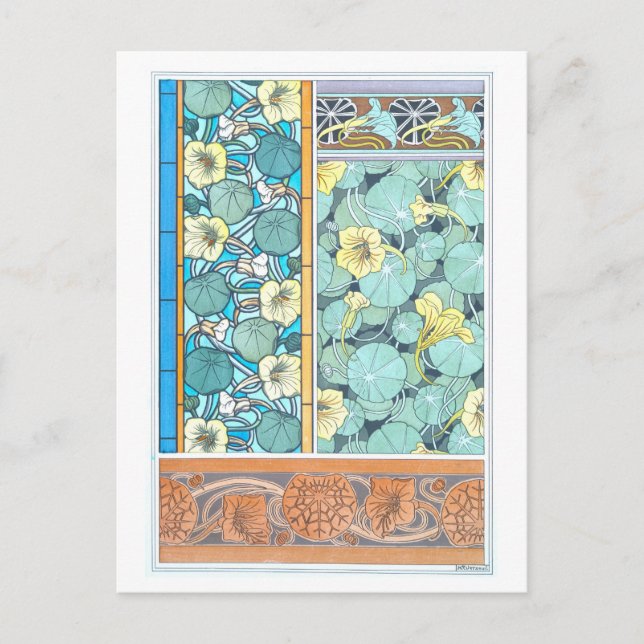 Nasturtium as Decorative Object Postcard (Front)