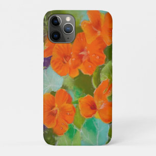 Nasturtium Bloom - Botanical Pastel iPhone 11 Pro Case