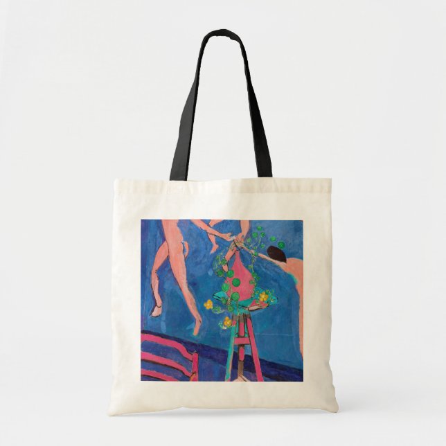 Nasturtium Flowers in the Atelier, Matisse Tote Bag (Front)