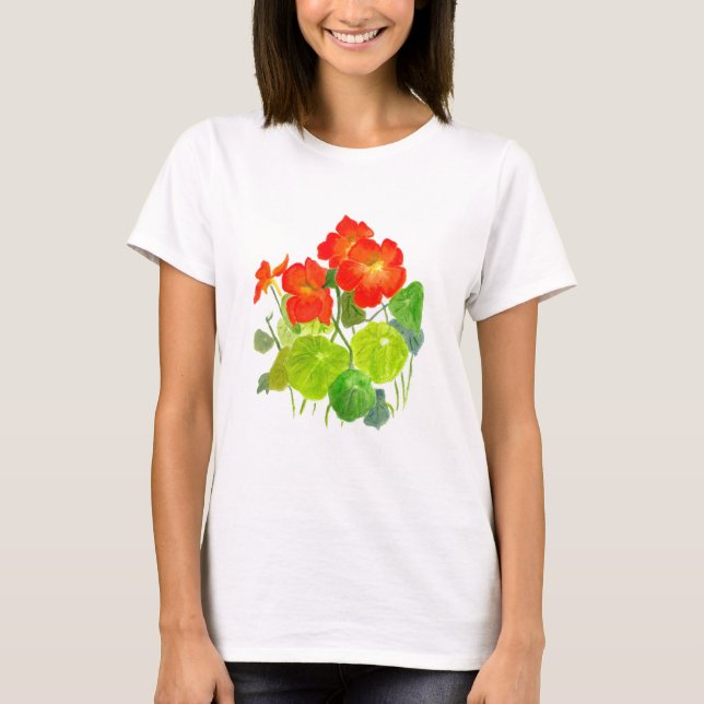 Nasturtium Ladies T-shirt (Front)