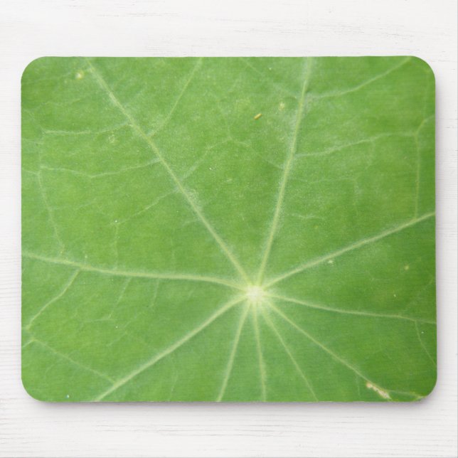 Nasturtium Leaf Mousepad (Front)