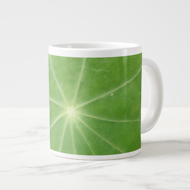 Nasturtium Leaf Mug (Front Right)