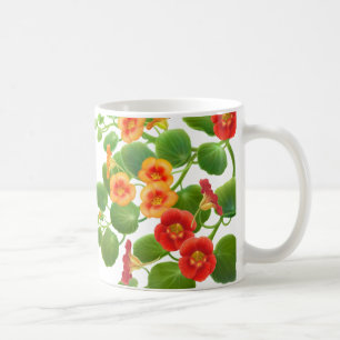 Nasturtium Vines Coffee Mug