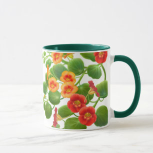 Nasturtium Vines Mug
