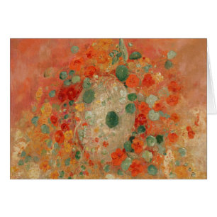 Nasturtiums by Odilon Redon