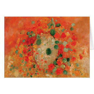 Nasturtiums by Odilon Redon