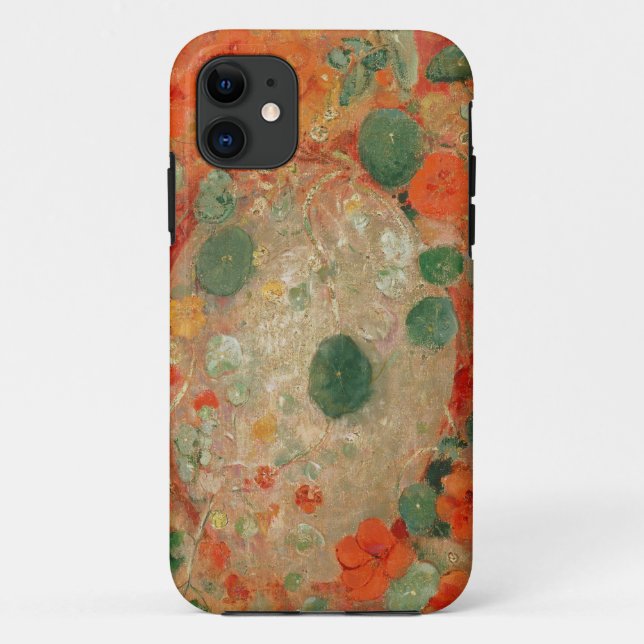 Nasturtiums by Odilon Redon Case-Mate iPhone Case (Back)