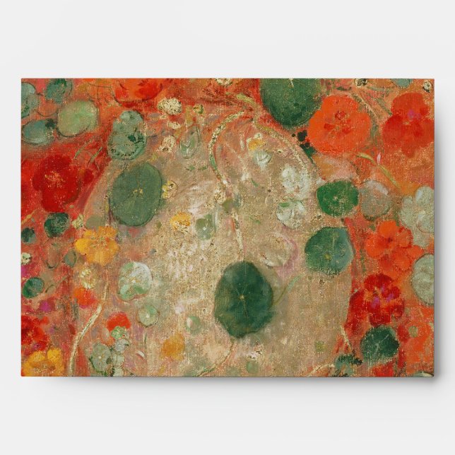 Nasturtiums by Odilon Redon Envelope (Front)