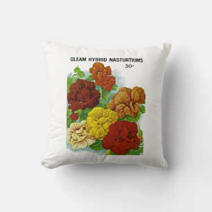 Nasturtiums Cushion