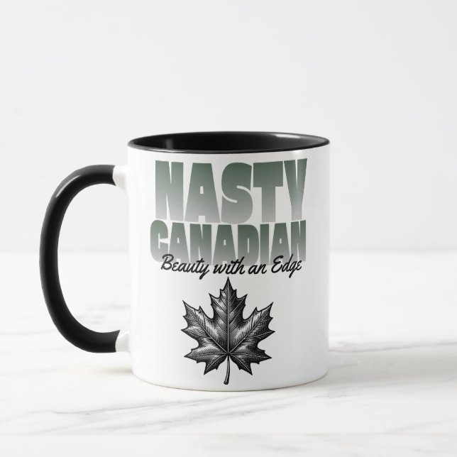 Nasty Canadian Maple Leaf Mug (Left)