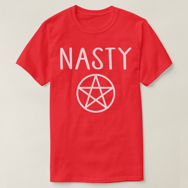 Nasty Cheeky Witch  T-Shirt (Design Front)