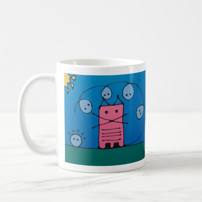 Nasty creatures coffee mug (Left)