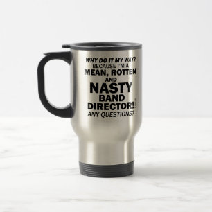 Nasty Handbell Director Travel Mug