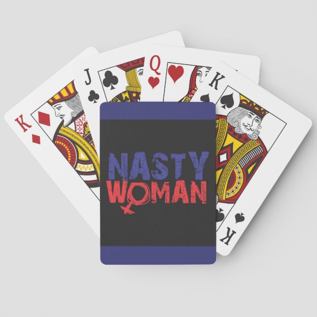 NASTY Woman Cards (Back)