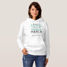 Nasty Woman Teal light background shirt