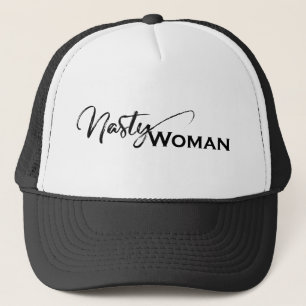 Nasty women elegant items trucker hat