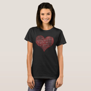 Nasty Women Heart Love T-Shirt