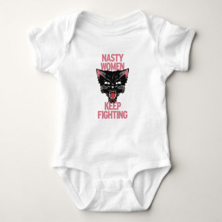 Nasty Women Keep Fighting Onesy Baby Bodysuit